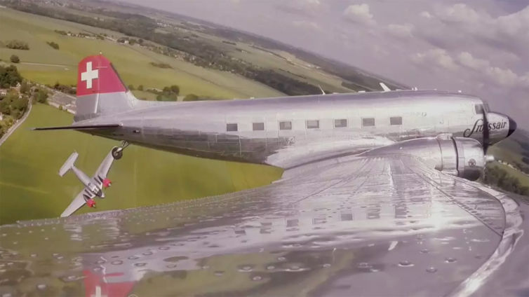 Flying with the Classic Formation – La Ferté-Alais 2015