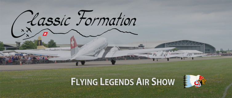Classic Formation – Flying Legends Duxford