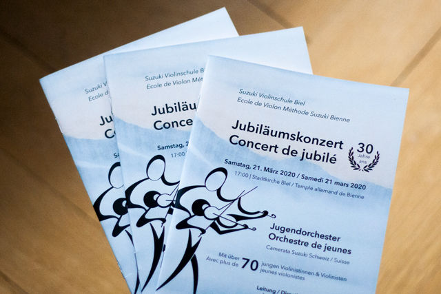 Brochure: Suzuki Violinschule Biel